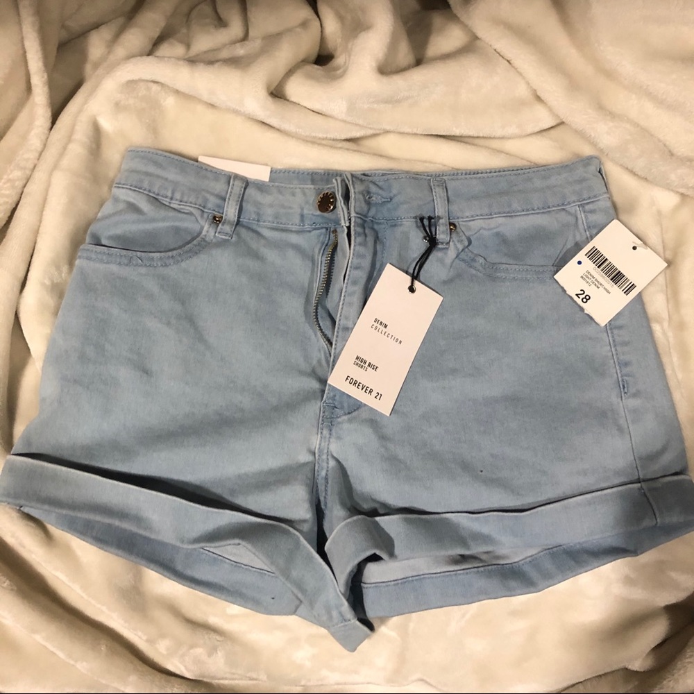 NWT F21 High Rise Shorts